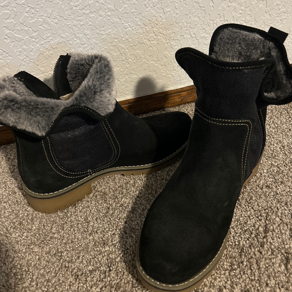 Eric Michael Suede winter booties